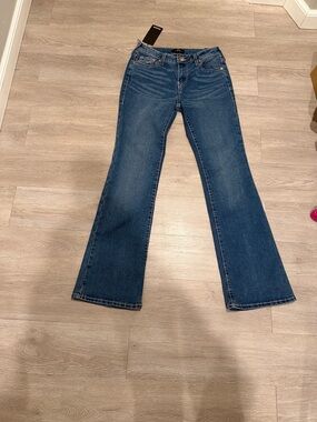 True Religion BECCA Dark Indigo Bootcut Jeans